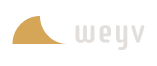 Weyv Logo text white